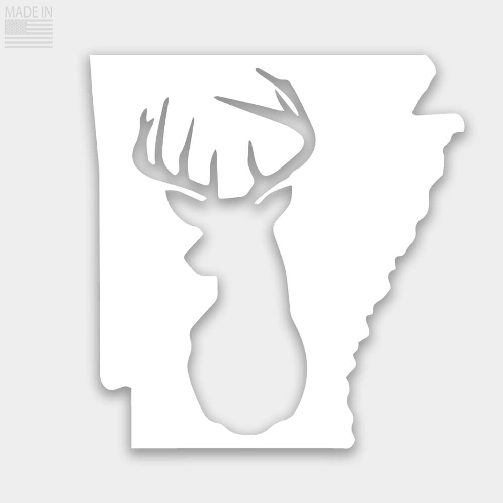 State Deer Head Decal