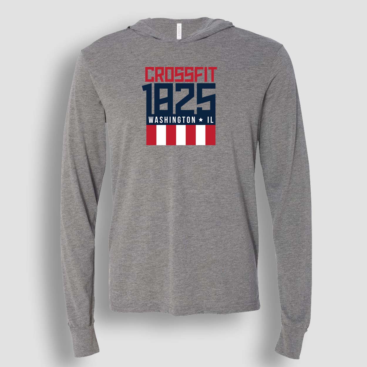 CF1825 R.W.B. Logo LS Hooded T-Shirt