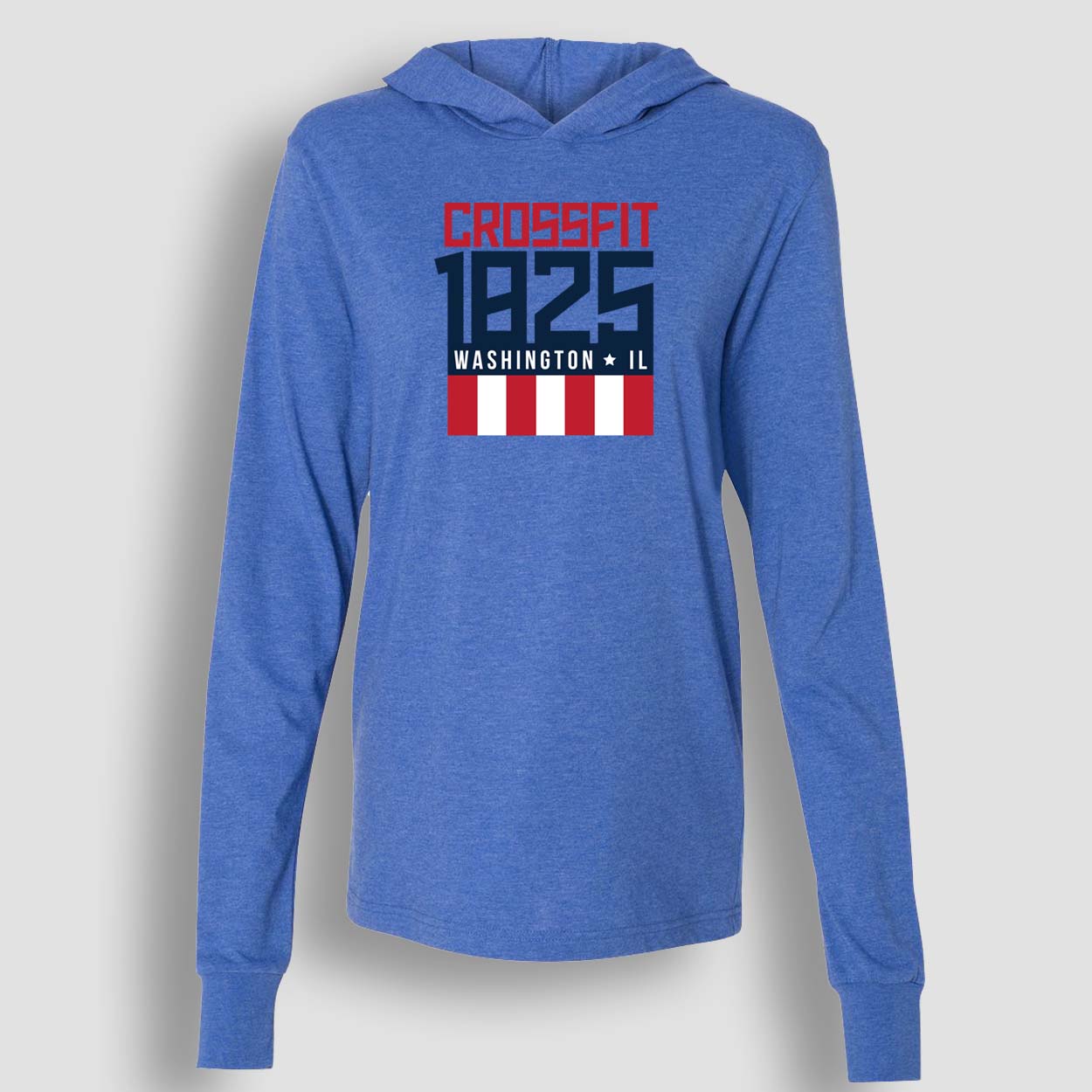 CF1825 R.W.B. Logo LS Hooded T-Shirt