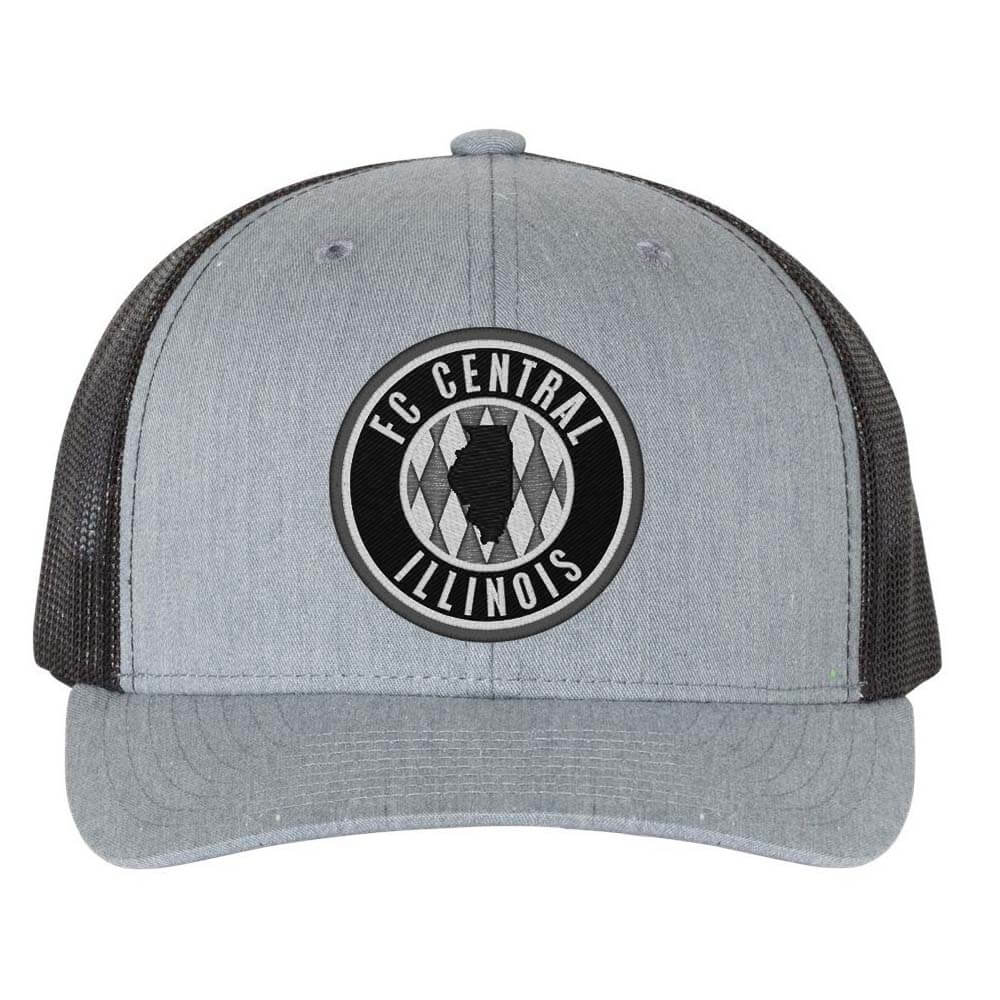 Heather Gray-Black FCCI "Blackout" Trucker Hat