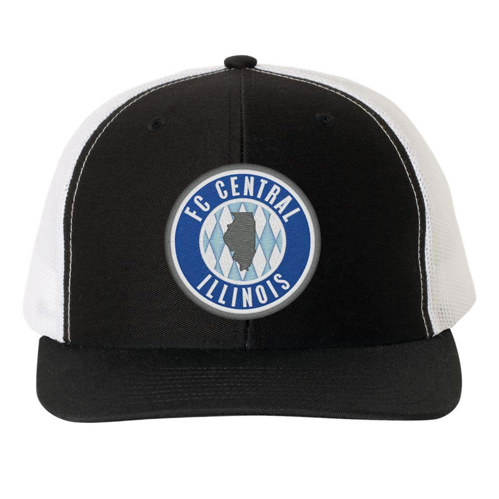 Black-White FCCI Team Color Trucker Hat