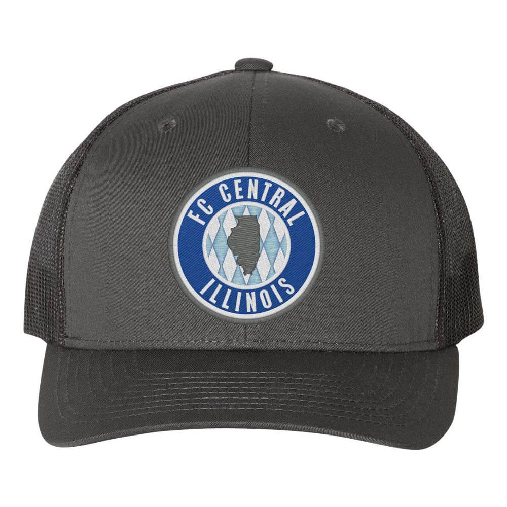 Charcoal-Black FCCI Team Color Trucker Hat