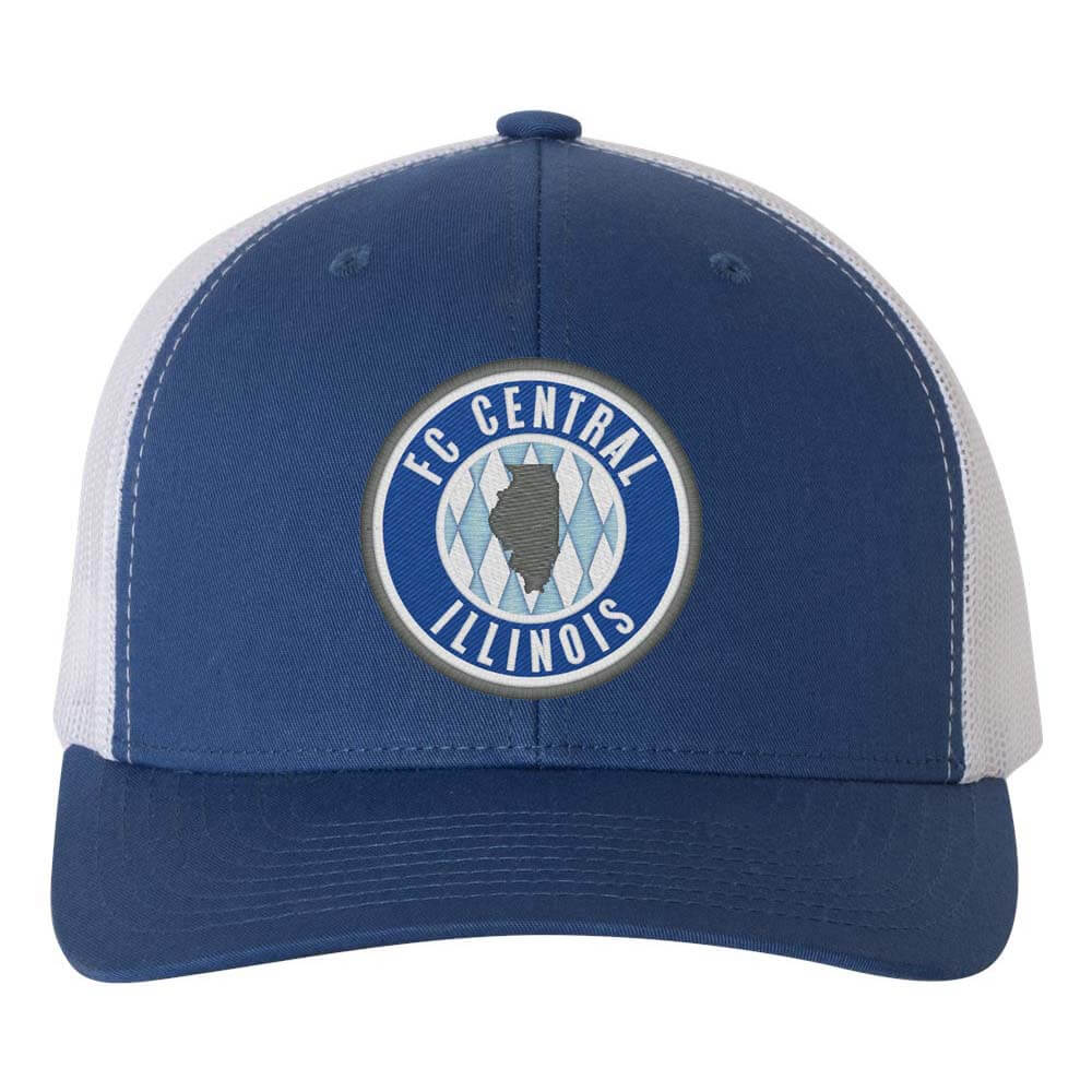 Royal-White FCCI Team Color Trucker Hat