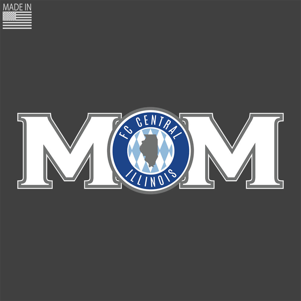 FC Central Illinois Soccer Mom Athletic Decal