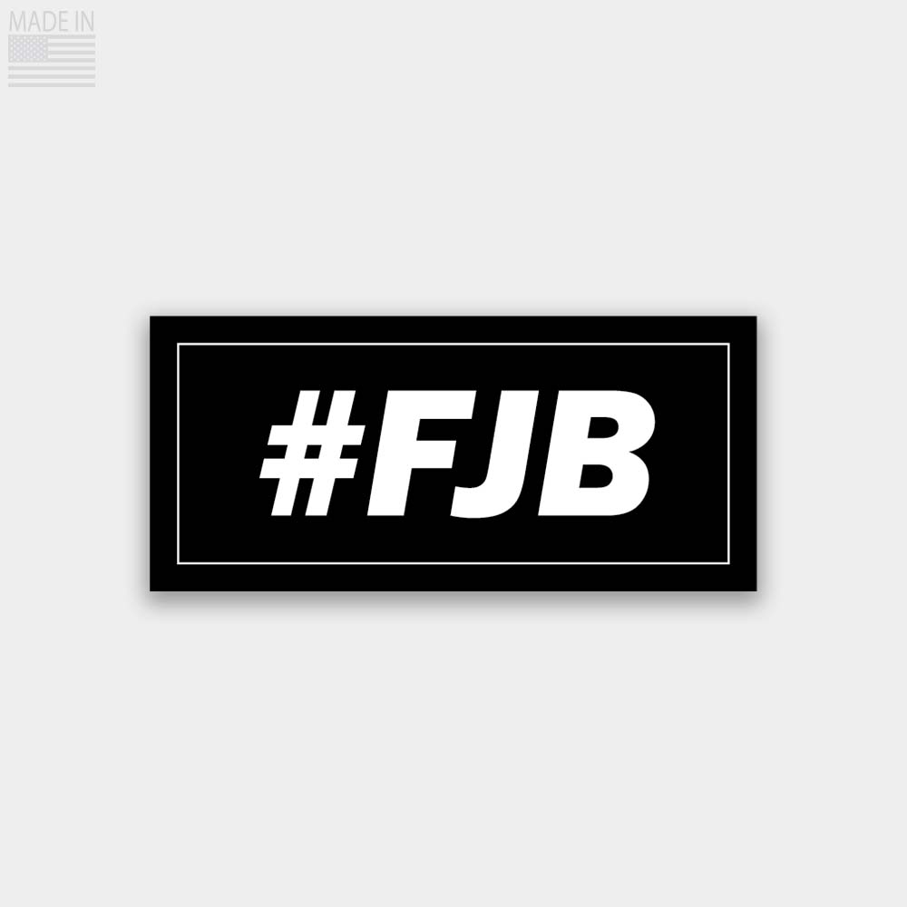 #fjb anti biden pro trump sticker