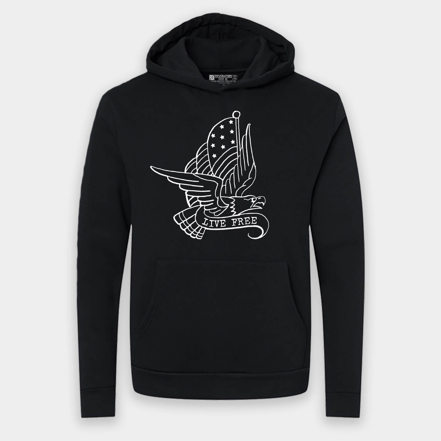 LIVE FREE Eagle Hoodie