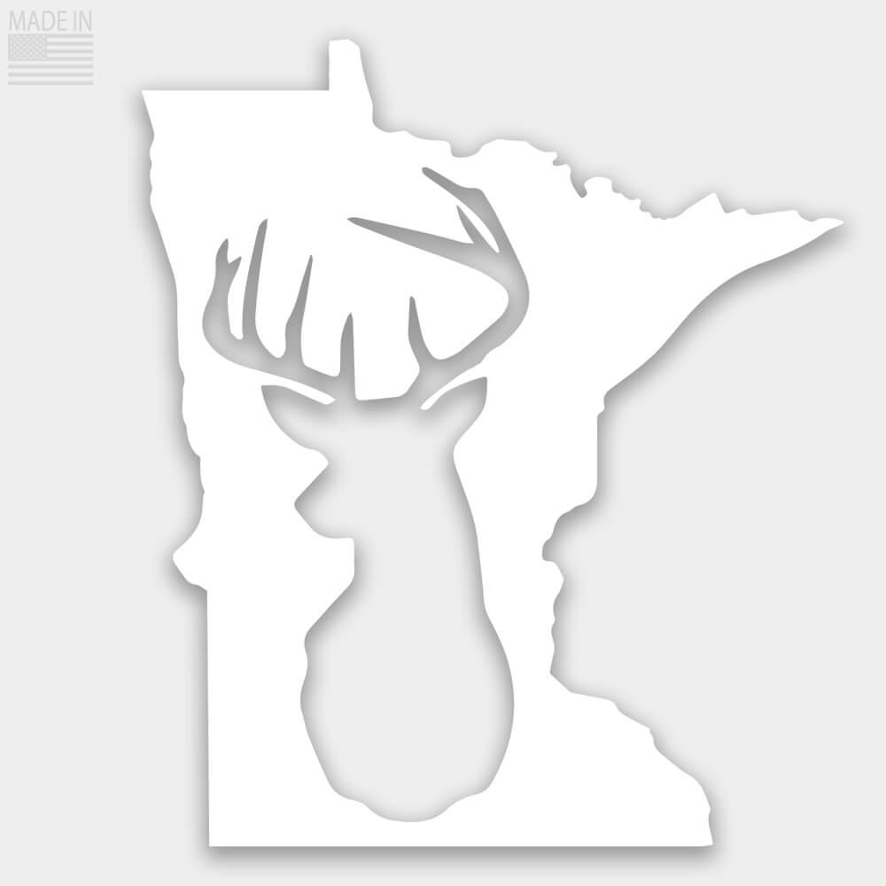 State Deer Head Decal