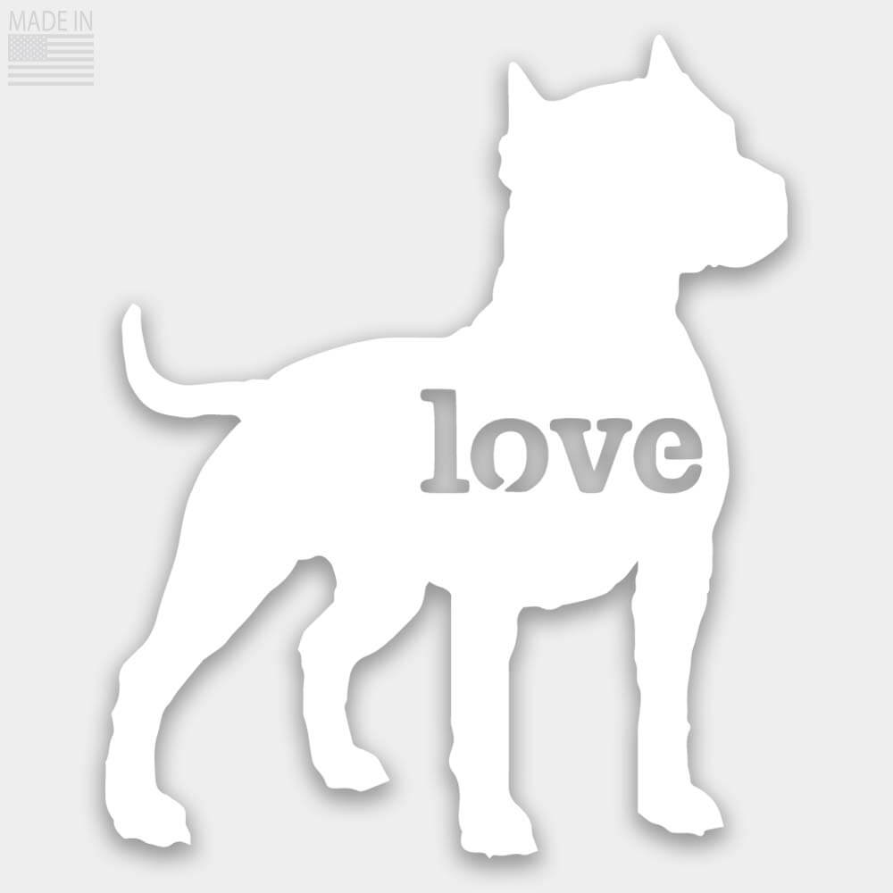 pitbull-silhouette-white-love-decal