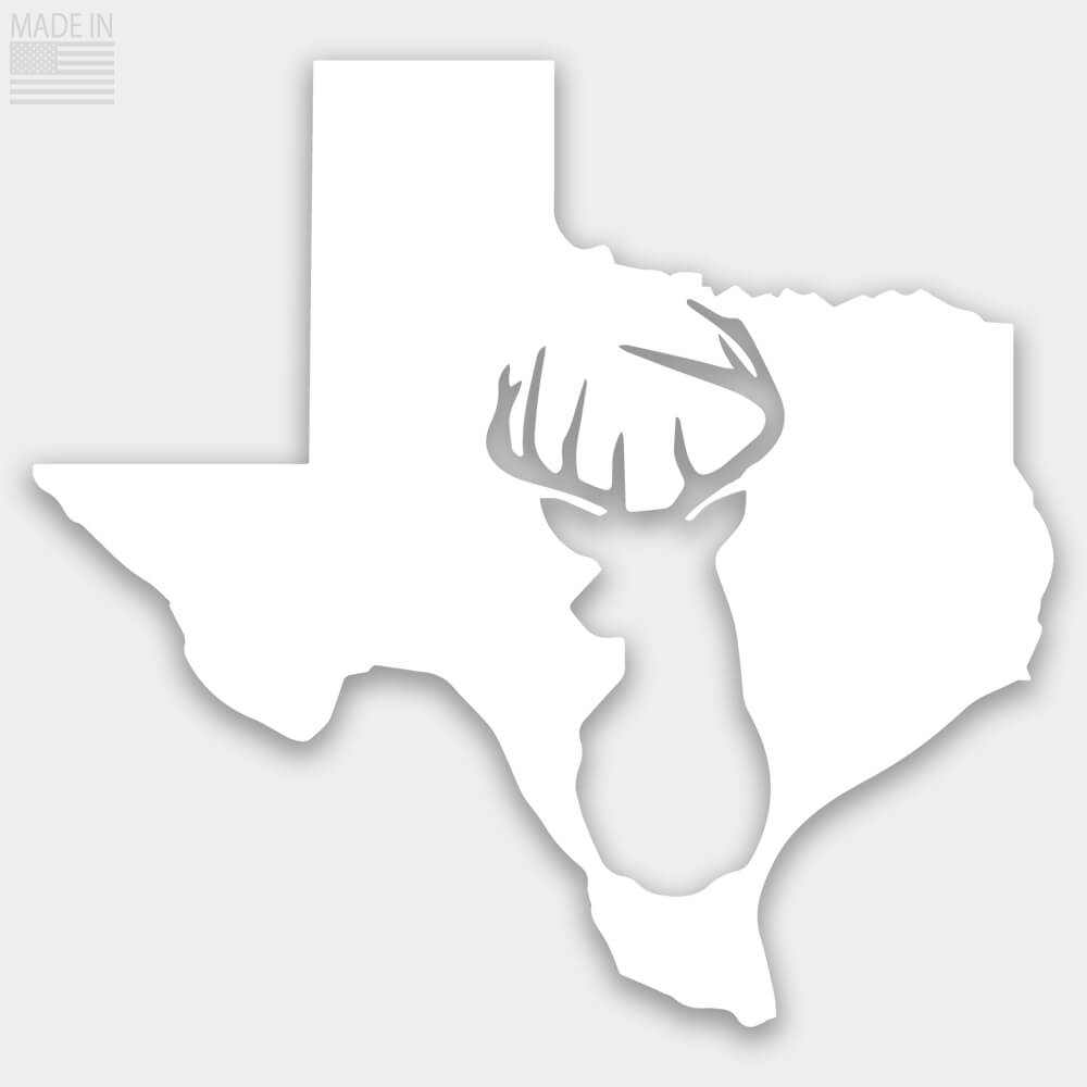 State Deer Head Decal