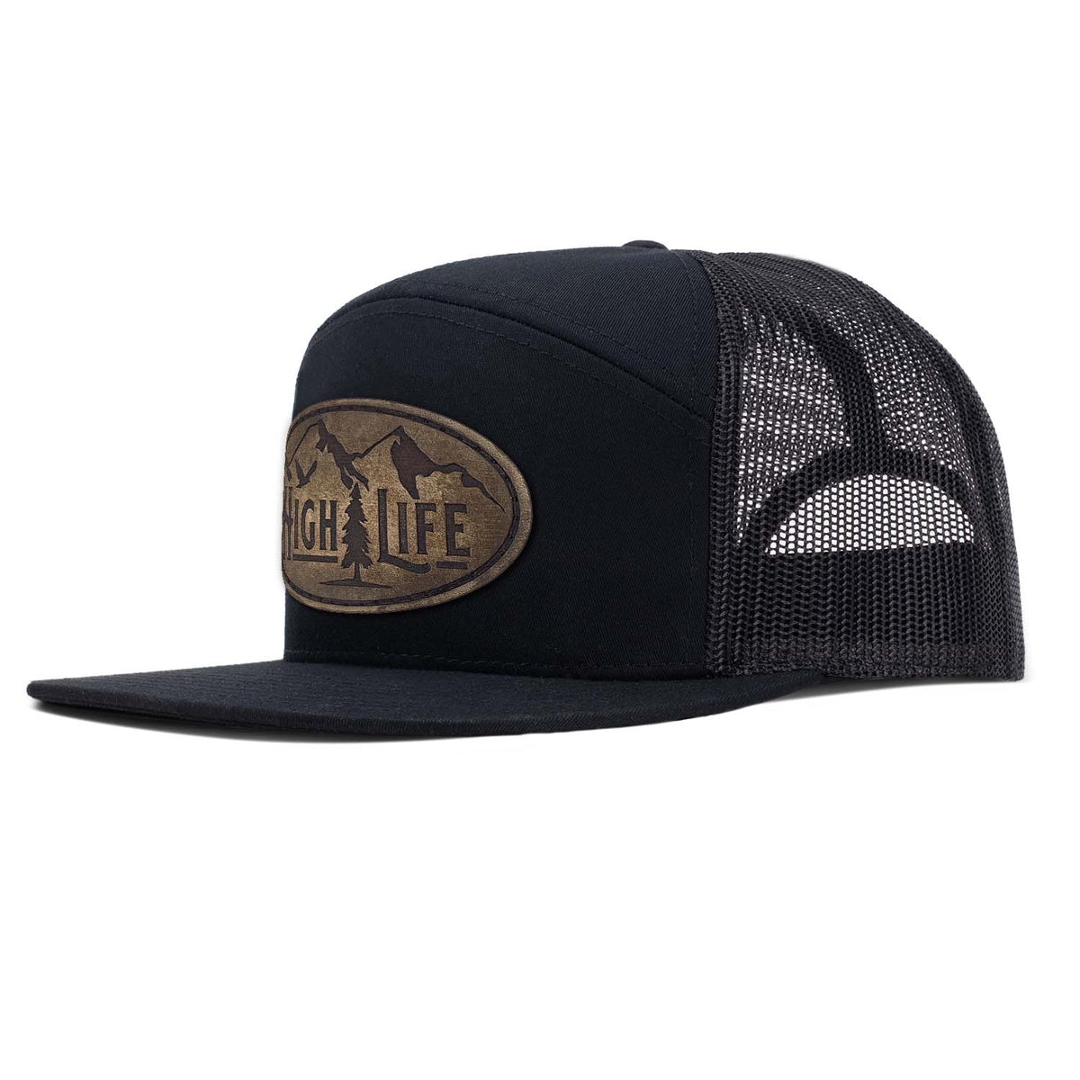 Shop | Vintage High Life 7 Panel Trucker | Revolution Mfg