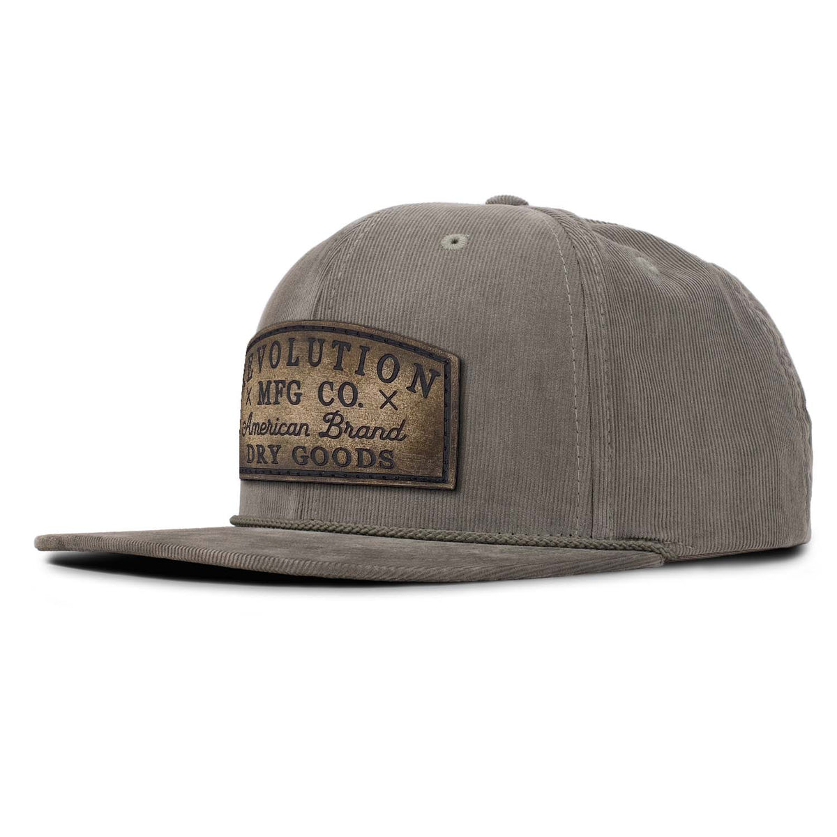 STS Ranchwear Tan Corduroy Flat Bill Cap