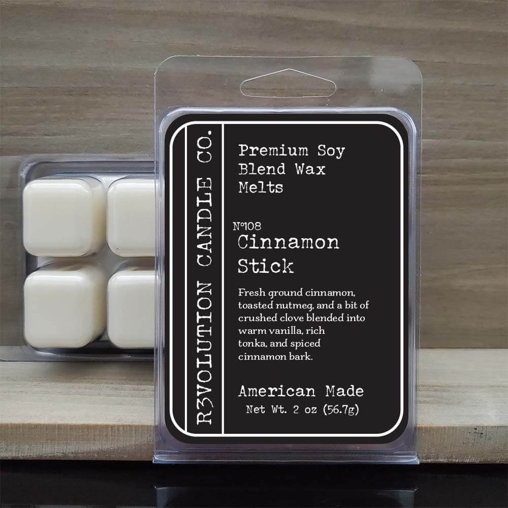 Cinnamon + Vanilla Soy Wax Blend Scented Wax Melts