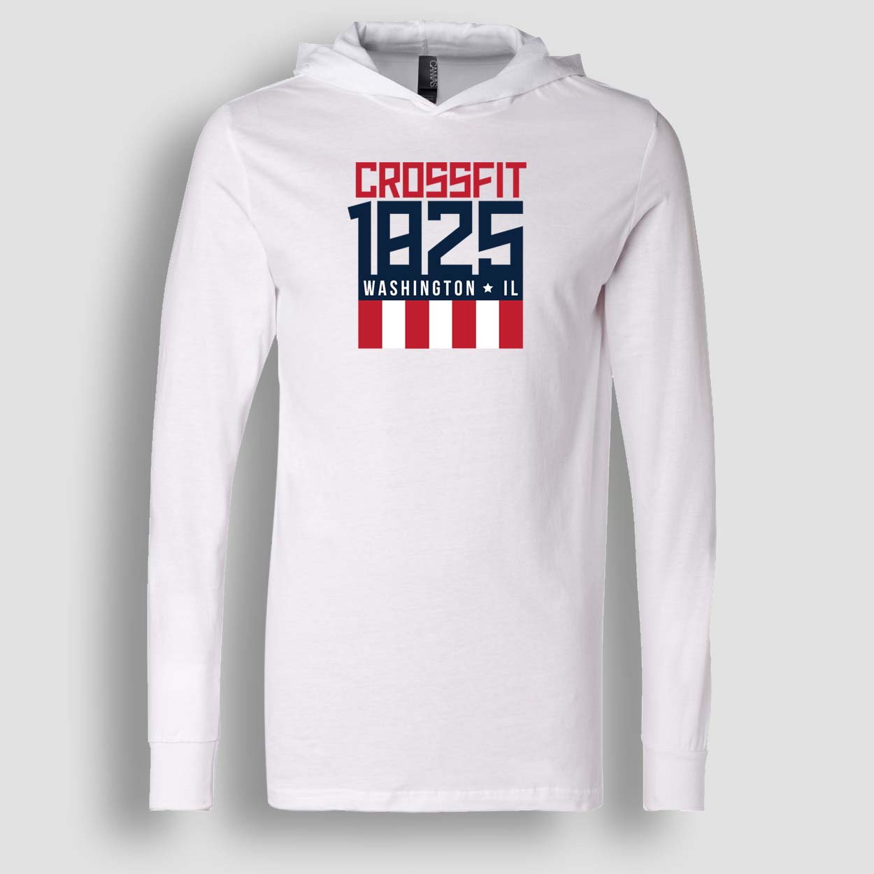 CF1825 R.W.B. Logo LS Hooded T-Shirt