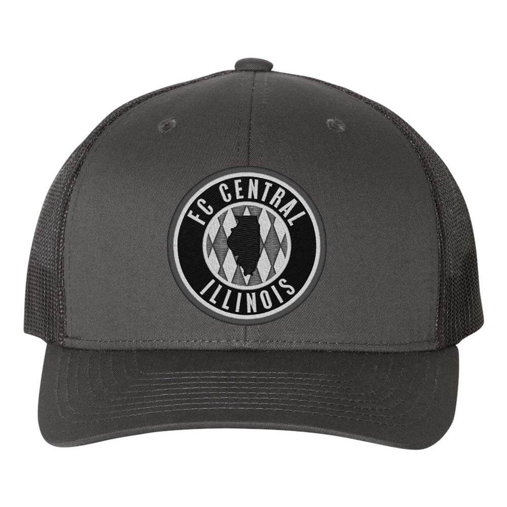 Charcoal-Black FCCI "Blackout" Trucker Hat