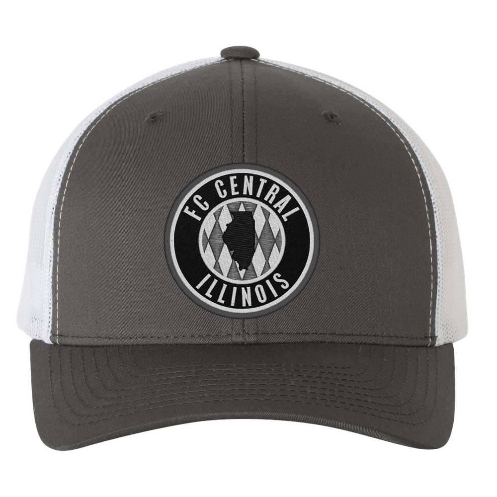 Charcoal-White FCCI "Blackout" Trucker Hat