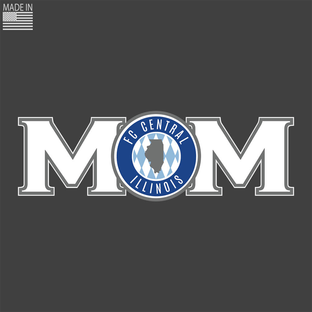 FC Central Illinois Soccer Mom Athletic Decal
