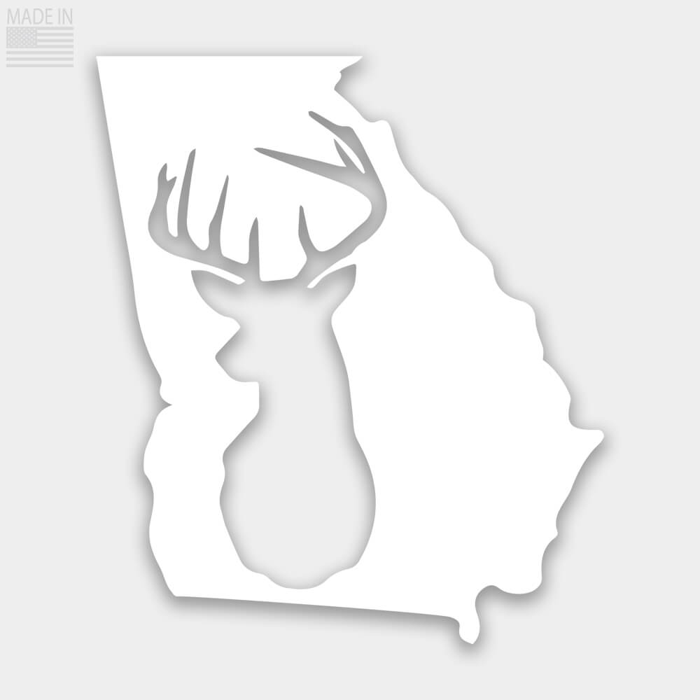 State Deer Head Decal