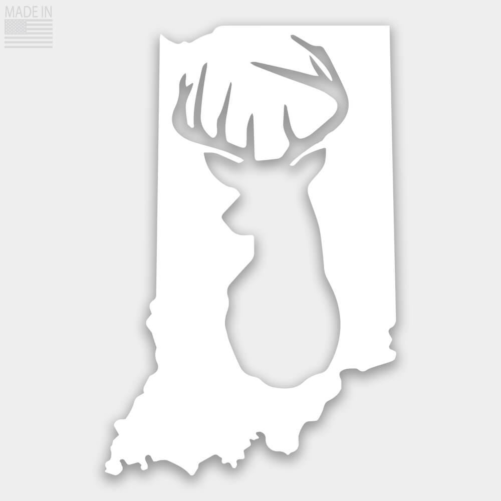 Shop | State Deer Head Decal | Revolution Mfg shop-state-deer-head-decal-revolution-mfg